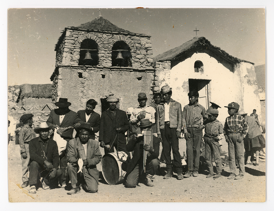 A group from the village of Machuca, San Pedro de Atacama in 1960