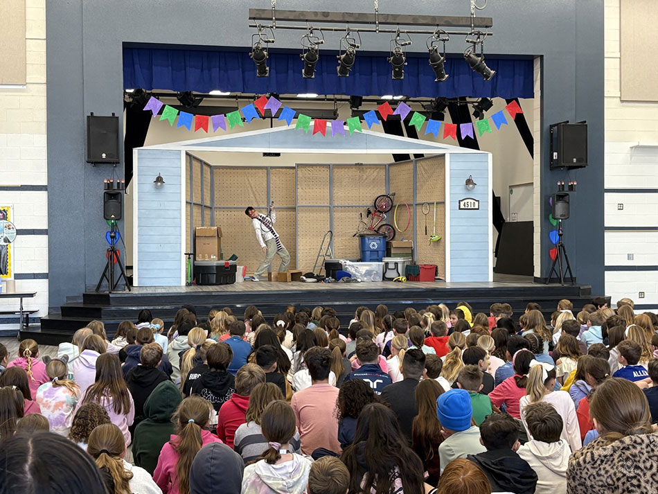 The Childsplay professional theater organization brings its performance of The Imaginators to rural communities near Freeport mine sites with help from the company’s foundation.